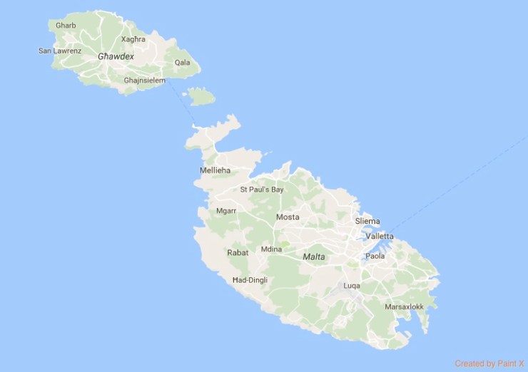 Malta Haritası