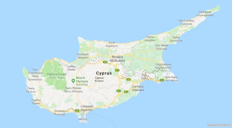 Kıbrıs Harita